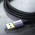Дополнительное изображение книги «Ugreen US187 USB3.0 A|M to USB-C|M 2M Cable with Dark Gray Aluminum Sheath Black»