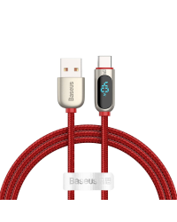 Baseus Display Cable USB to Type-C 5A 1m red