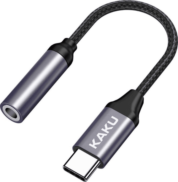 KAKUSIGA KSC-428 Переходник USB-C|3,5 мм черный