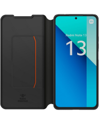 Made for Xiaomi Book Case with Necklace for Xiaomi Redmi Note 13 4G Black