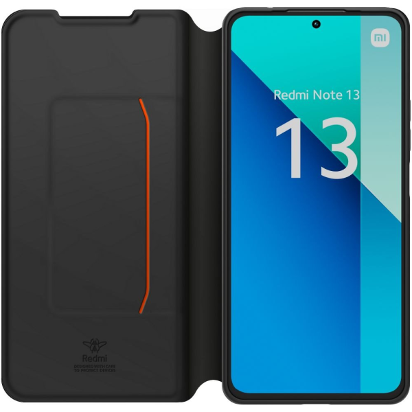 Обложка книги «Made for Xiaomi Book Case with Necklace for Xiaomi Redmi Note 13 4G Black»