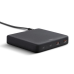UNIQ Govern. network. HUB Surge Mini 100W black / charcoal black 2xUSB Quick Charge 3.0 + 2xUSB-C PD 3.0 (LITHOS Collective)