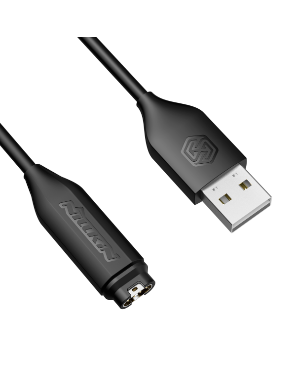 Nillkin USB Data and Charging Cable for Garmin Watch Black