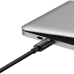 Дополнительное изображение книги «Baseus CAWJ040001 Tungsten Gold Fast Charging Data Cable USB-C - USB-C 240W 1m Black»