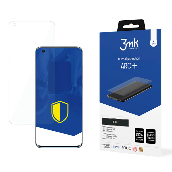 Обложка книги «Xiaomi Mi 10 Pro 5G - 3mk ARC+ screen protector»