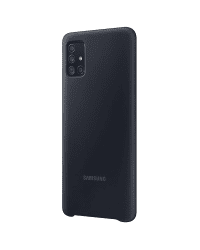 EF-PA515TBE Samsung Silicone Cover for Galaxy A51 Black