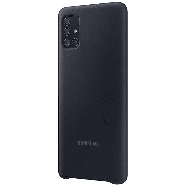 Обложка книги «EF-PA515TBE Samsung Silicone Cover for Galaxy A51 Black»