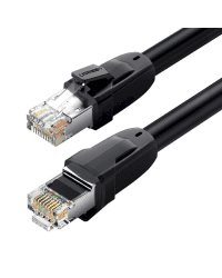 Ugreen Ethernet patchcord cable RJ45 Cat 8 T568B 3m black (70330)