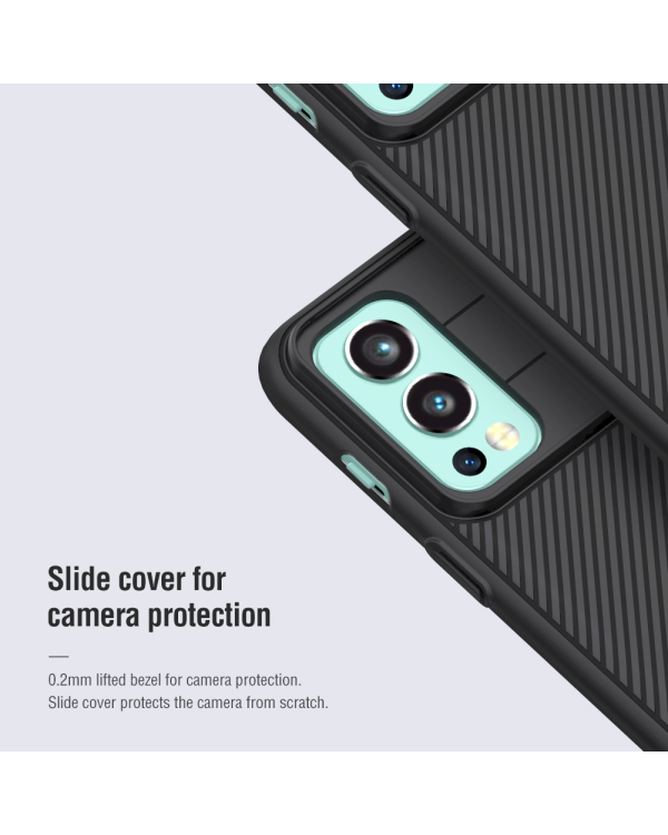 Дополнительное изображение книги «Nillkin CamShield Hard Case for OnePlus Nord 2 5G Black»