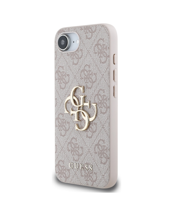 Case Guess 4G Big Logo for iPhone 16e pink