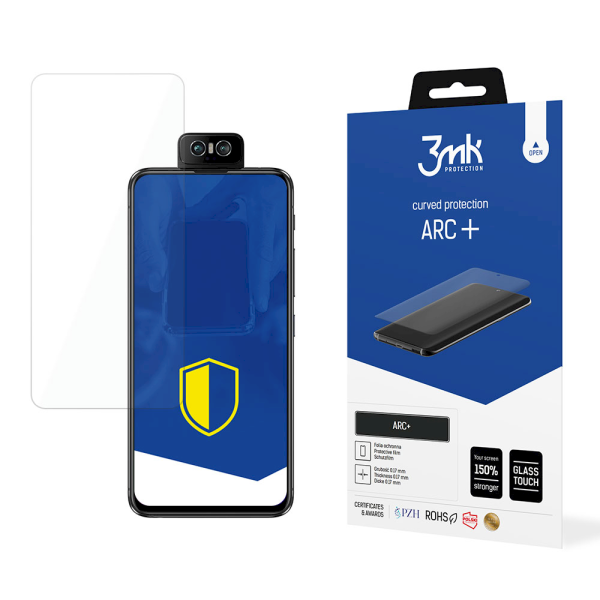 Обложка книги «Asus ZenFone 6 2019 - 3mk ARC+ screen protector»
