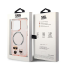 Karl Lagerfeld MagSafe Compatible Case Karl and Choupette for iPhone 14 Pro Pink