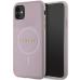 Guess GUHMN61PSAHMCP iPhone 11 | Xr 6.1" розовый жесткий чехол Saffiano MagSafe