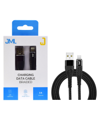 Кабель Lightning JML CD-106 100см / 2А черный