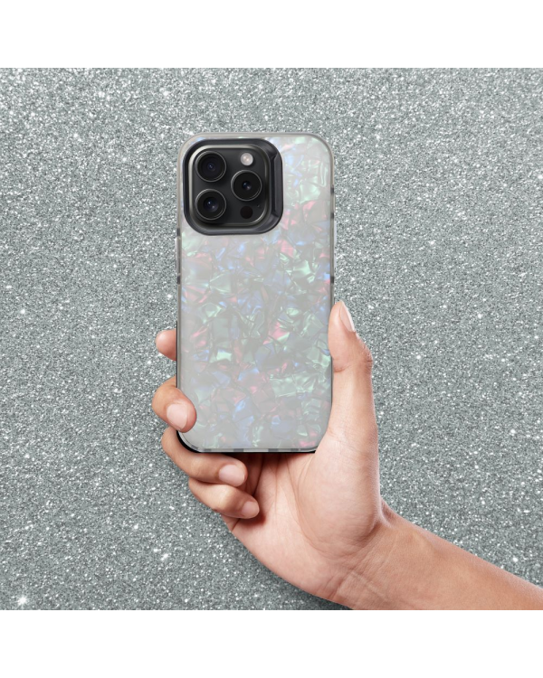 Fusion Tutti Frutti Силиконовый чехол для Apple iPhone 16 Pro Max черный