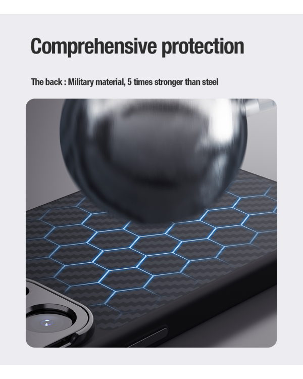 Чехол Nillkin CarboProp Aramid для Apple iPhone 14 Pro Max черный