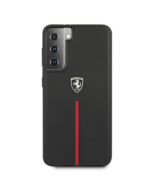 Ferrari FEOSIHCS21SBK S21 G991 черный жесткий кейс Off Track Leather Nylon Stripe
