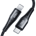 Joyroom MFI USB Type C - Lightning cable 2.1A 1.8m black (ST-C04 1,8M Black)
