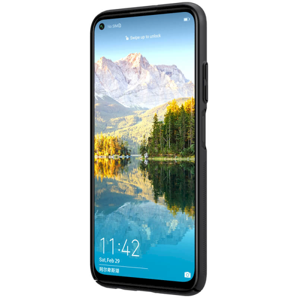 Обложка книги «Nillkin Super Frosted Back Cover for Huawei P40 Lite Black»