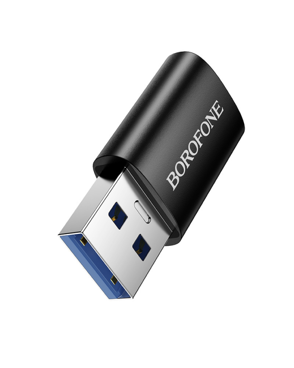 Адаптер Borofone BV26B | USB на Type C | черный