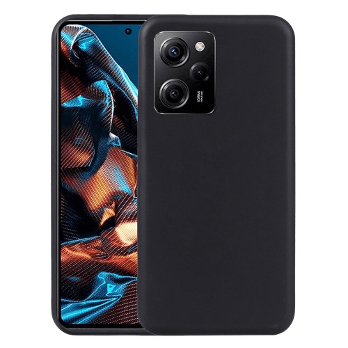 Fusion soft matte силиконовый чехол для Xiaomi Redmi Note 12 5G | Poco X5 черный