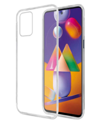 Fusion Ultra Back Case 1 mm Прочный Силиконовый чехол для Samsung M317 Galaxy M31S Прозрачный