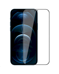 Nillkin 2in1 HD Full Screen Tempered Glass for Apple iPhone 12 Pro Max 6.7 Black