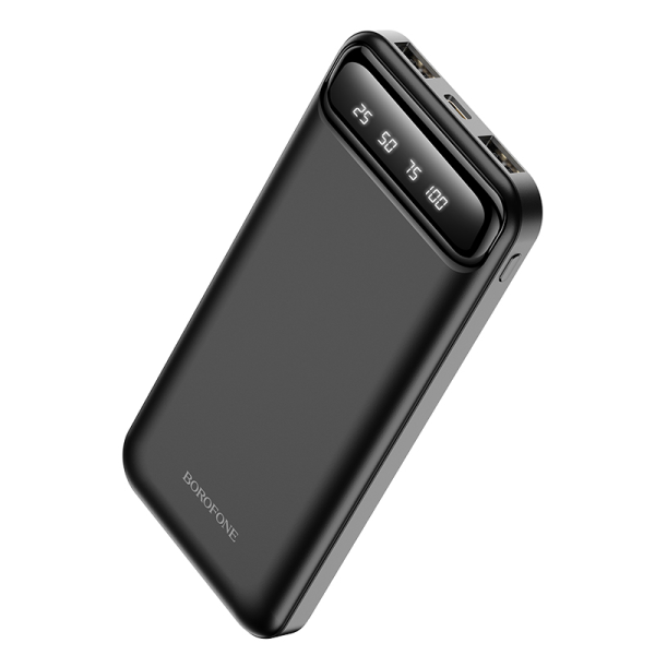Borofone Power Bank 10000mAh BJ14 Freeway - 2xUSB - черный