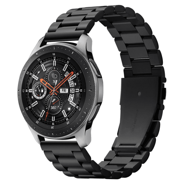 Обложка книги «Spigen Modern Fit Band for Samsung Watch 46mm black»