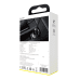 Baseus Digital Display Dual USB 4.8A Car Charger 24W silver (CCBX-0S)