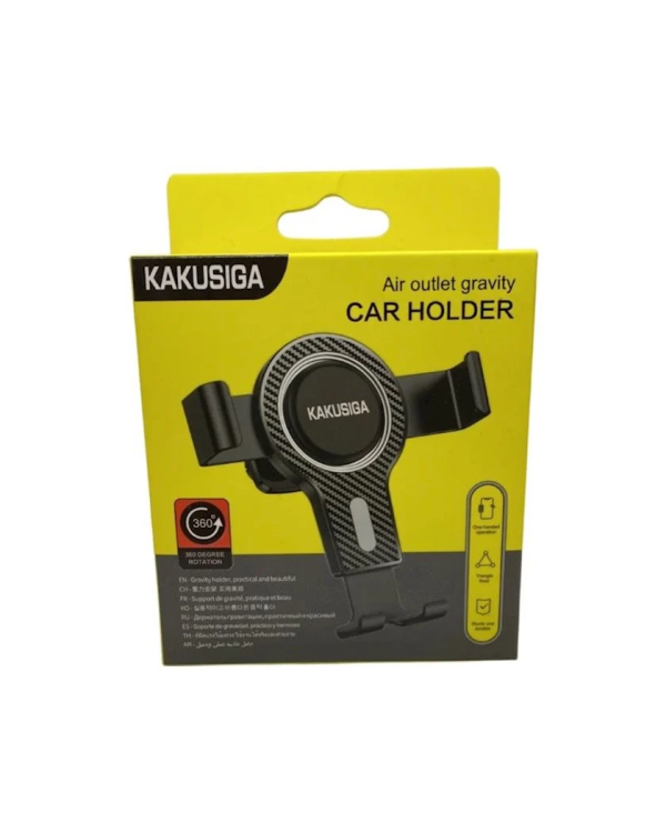 Универсальный автомобильный держатель KAKUSIGA KSC-589 черный