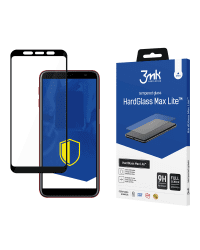 Samsung Galaxy J6 Plus Black - 3mk HardGlass Max Lite™ screen protector