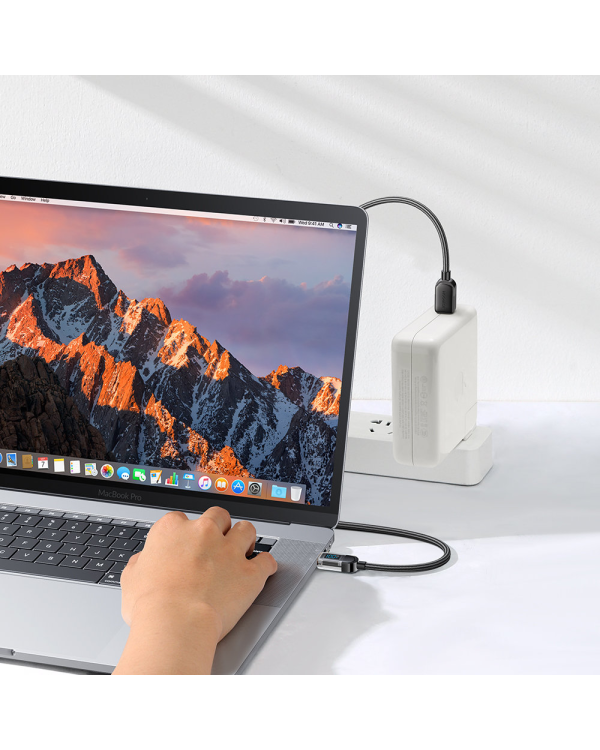 Кабель USB-C 100 Вт 1,2 м Joyroom S-CC100A4 (черный)