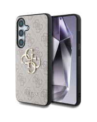Etui Guess Big 4G Logo Classic Logo do    Samsung Galaxy S25 Plus różowy
