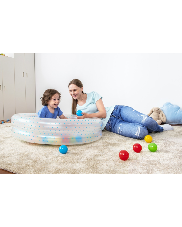 Голубой бассейн 91х20 см + шары BESTWAY