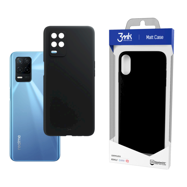 Обложка книги «Realme 8 5G - 3mk Matt Case black»