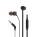 Наушники-вкладыши JBL Tune 160, 3,5 мм мини-джек с пультом ДУ - черный