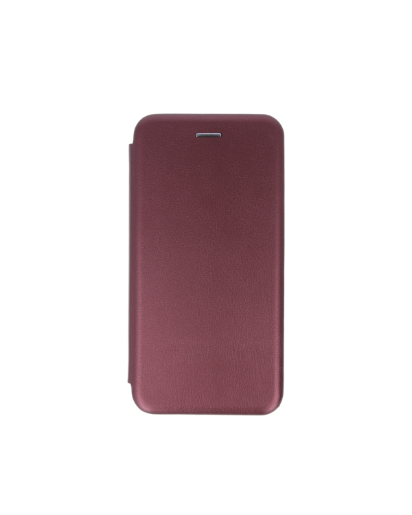 Fusion Diva Case Книжка чехол для Xiaomi Redmi 12C темно красный