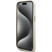 Guess GUHCP15SPGMCSD iPhone 15 6.1" złoty|light gold hardcase Glitter Glossy Script