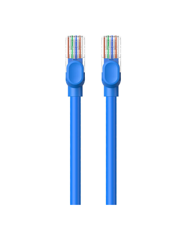 Круглый кабель Baseus Ethernet RJ45, Cat.6, 0,5 м (синий)