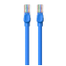 Круглый кабель Baseus Ethernet RJ45, Cat.6, 0,5 м (синий)