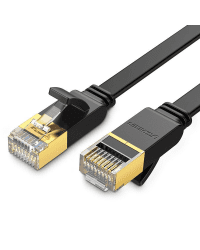 UGREEN Ethernet RJ45 Flat network cable , Cat.7, STP, 0.5m (Black)