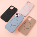Чехол Fusion silicone Thin Magsafe для iPhone 16 светло-голубой