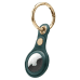 Spigen Cyrill кожаный брелок для Apple AirTag с кольцом для ключей зеленый Spigen Cyrill кожаный брелок для Apple AirTag с кольцом для ключей зеленый