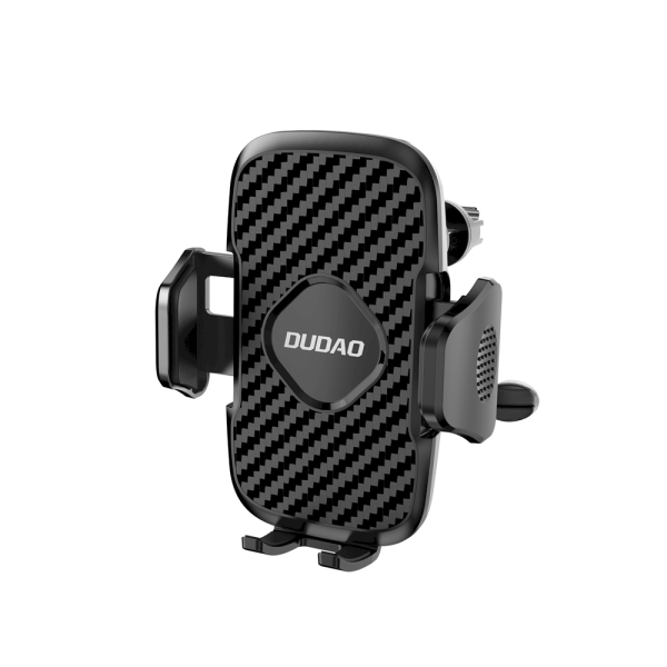 Dudao mechanical car holder for air supply ventilation grille black (F2 Pro black)