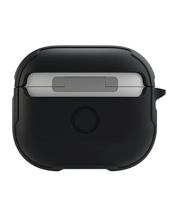 UNIQ etui Valencia AirPods 3 czarny|midnight black Antimicrobial