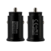 Remax Roki Series Car Charger RCC219 Mini Universal Car Charger 2x USB 2.4A black