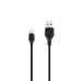 Обложка книги «XO cable NB103 USB - Lightning 1,0 m 2,1A black»