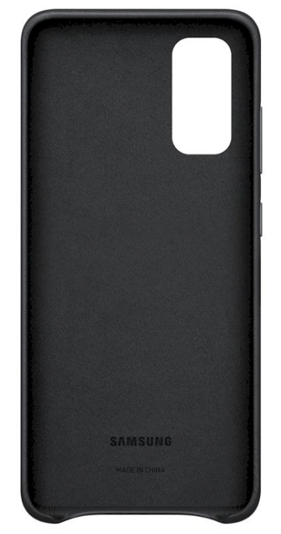 Обложка книги «EF-VG980LBE Samsung Leather Cover for Galaxy S20 Black (Damage Blister)»