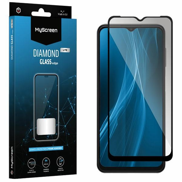 MS Diamond Glass Edge Lite FG Nokia C22| C32 czarny|black Full Glue